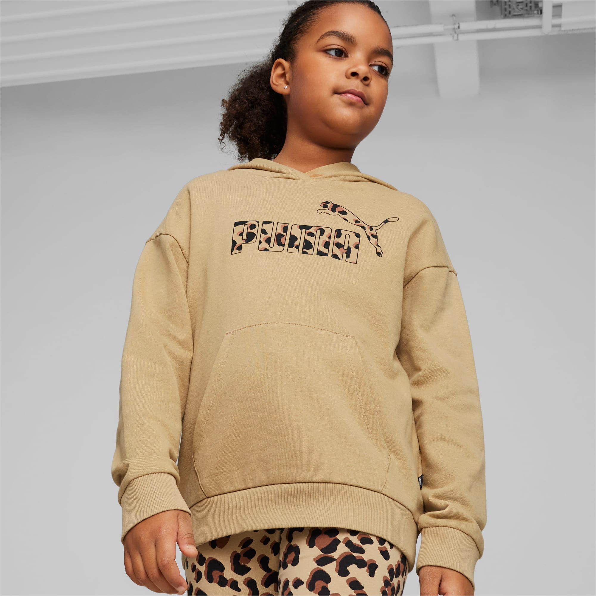 Sweat puma clearance enfant marron